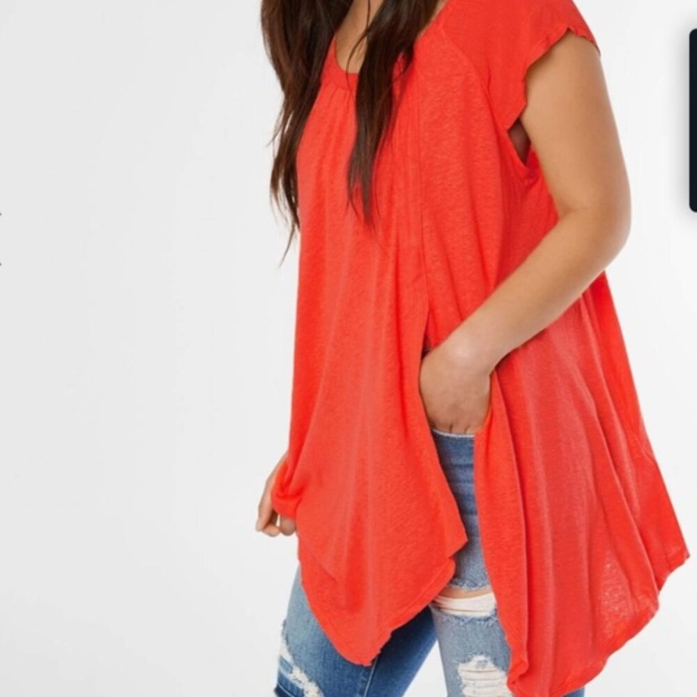 NWOT Free People Asymmetrical Tunic Top Dress